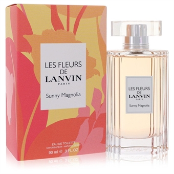 Les Fleurs De Lanvin Sunny Magnolia by Lanvin - Eau De Toilette Spray 90 ml - for women