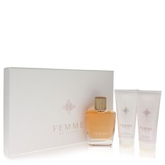 Usher Femme by Usher - Gift Set -- 3.4 oz Eau De Parfum Spray + 3.4 oz Body Lotion + 3.4 oz Shower Gel - for women