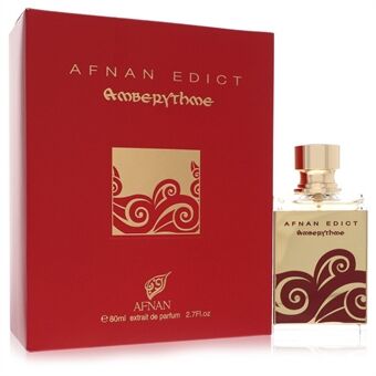 Afnan Edict Amberythme by Afnan - Extrait De Parfum Spray (Unisex) 80 ml - for women