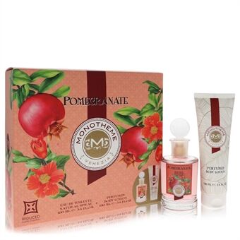 Monotheme Pomegranate by Monotheme - Gift Set -- 3.4 oz Eau De Toilette Spray + 3.4 oz Body Lotion - for women