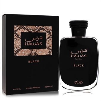 Hawas Black by Rasasi - Eau De Parfum Spray 100 ml - for men