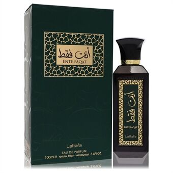 Lattafa Ente Faqat by Lattafa - Eau De Parfum Spray (Unisex) 100 ml - for men