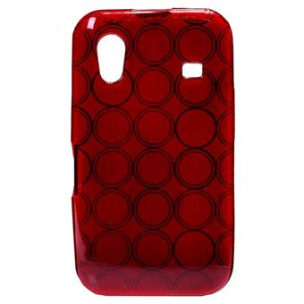 Samsung Galaxy Ace Silicone Cover (Red)