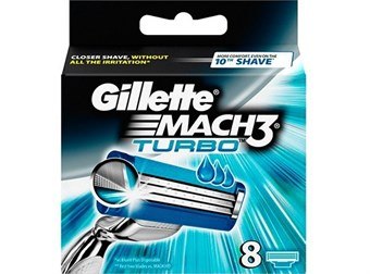 Gillette Mach3 Turbo - 8 Pcs.