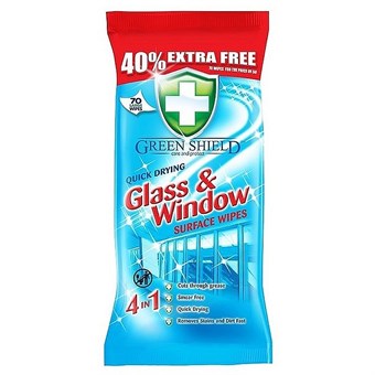 Green Shield Stainless Steel Wipes - 70 pcs