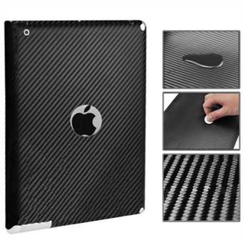 Carbon Sticker iPad 2/3/4 - Black
