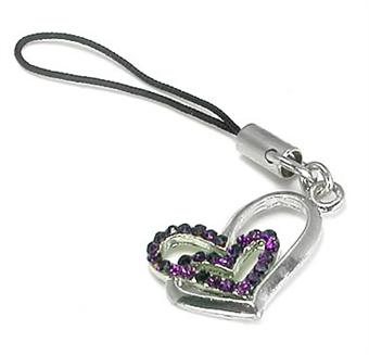 Double Heart (Purple)