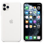 iPhone 11 Pro Max Silicone Case - White