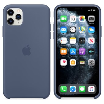 iPhone 11 Pro Max Silicone Case - Blue