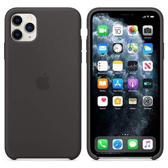 iPhone 11 Pro Max Silicone Case - Black