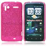 Shiny Hard Case for HTC Sensation G14 (Pink)