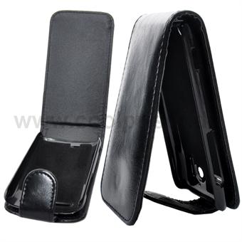 Cheap Leather Case for HTC Sensation G-14 (Black)
