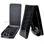 Case for HTC Sensation with Crocodile Pattern (Black)