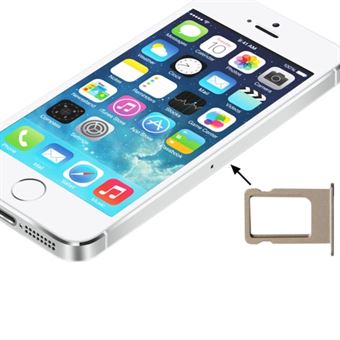 Nano sim card holder iPhone 5 / 5S (Gold)