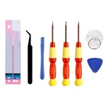 BASEUS Battery Adhesive Sticker Screwdriver Repair Tool Set for iPhone 8