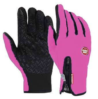 Sport Touch Gloves UNISEX - Size 7-8, palm circumference 18-20 cm - Medium - Pink