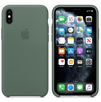 iPhone X / iPhone XS Silicone Case - Army Green