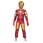 Iron Man - Avengers - Costume Kids - Incl. Mask + Suit - Large (130-140 cm)
