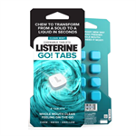 Listerine Clean Mint Go - Tabs Mouthwash tablets