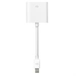 Mini display port to DVI adapter