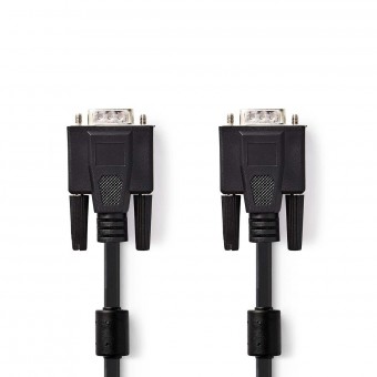 VGA cable | VGA connector | VGA connector | 10 m | Black