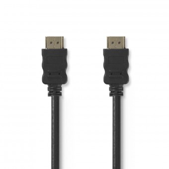 High Speed HDMI ™ Cable with Ethernet | HDMI connector | HDMI connector | 0.5 m | Black