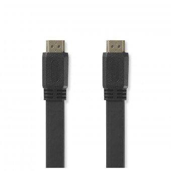 High Speed HDMI ™ Cable with Ethernet, Flat | HDMI connector | HDMI connector | 2.0 m | Black