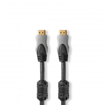 High Speed HDMI ™ Cable with Ethernet | HDMI ™ Connector - HDMI ™ Connector | 0.75 m | gray