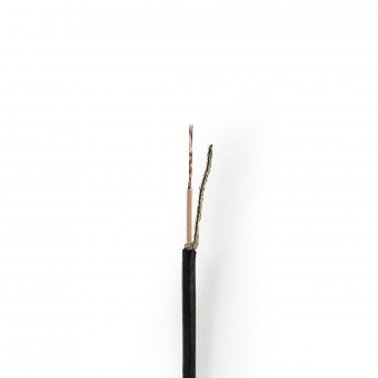 Coaxial Cable | RG174 | 10.0 m | Mini Drum | Black