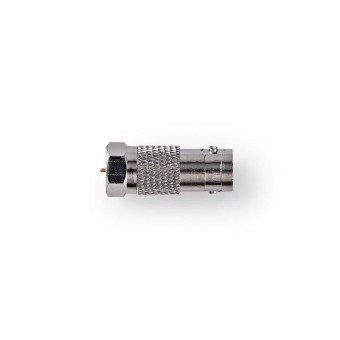 Satellite and antenna adapter | F-male connector - BNC female connector | 10 pcs. | Metal