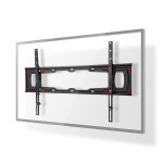 Fixed TV plaster bracket | 37-27 "| Max. 40kg | 28mm Wall Distance | Black