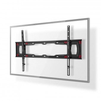 Fixed TV plaster bracket | 37-27 "| Max. 40kg | 28mm Wall Distance | Black