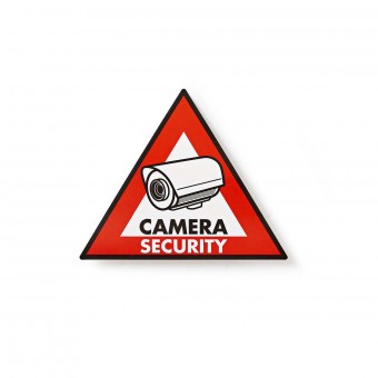 Warning Label | Camera surveillance symbol | Set of 5 pcs.