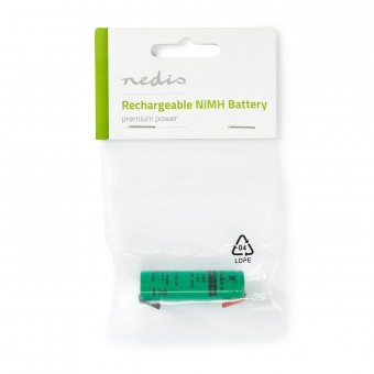 Nickel-Metal Hydride Battery | 1.2 V | 1100 mAh | solder connection