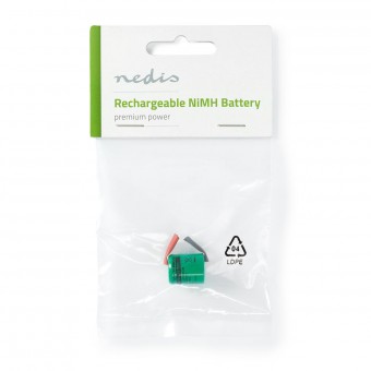 Nickel-Metal Hydride Battery | 1.2 V | 300 mAh | solder connection
