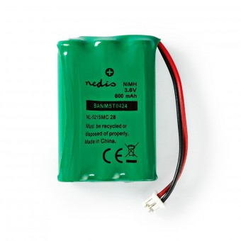 Nickel-Metal Hydride Battery | 3.6 V | 600 mAh | Connection with cable