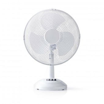 Table Fan | 30 cm in diameter | 3 speeds | Turning function | White