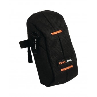 Camera Compact Case 60 x 100 Black / Orange