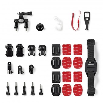 Action Camera Mount Kit | 12 brackets included | travel Case