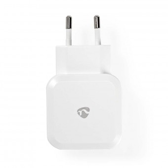 Wall charger | 4.8 A | 2 outputs | USB-A | White