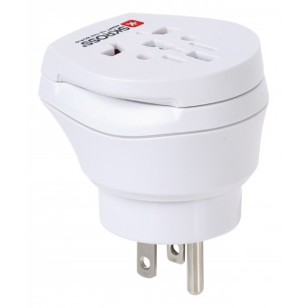 Travel Adapter Combo - World-to-USA Grounded