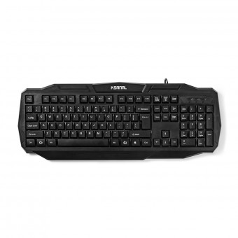 Gaming keyboard with cable | USB 2.0 | US international layout | Black