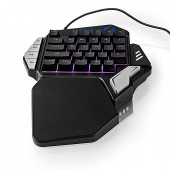 One-Hand Gaming Keyboard | RGB light | 33 programmable keys