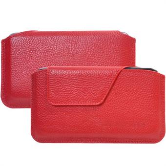 Slim OEM Leather Case for Galaxy Note (Red)