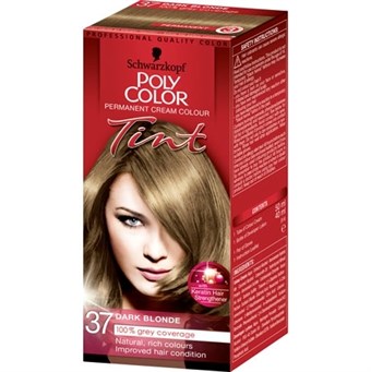 Schwarzkopf Poly Color - Permanent Cream Color - Dark Blonde 37