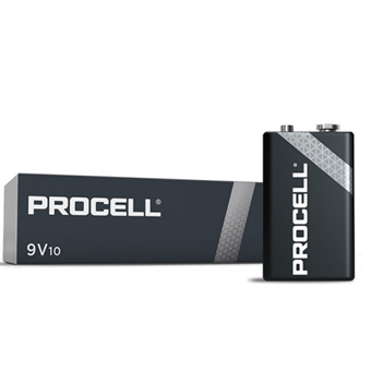 Duracell Procell E / 9V batteries - 10 pcs.
