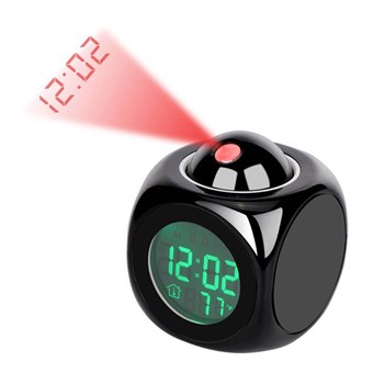Projector clock - Black