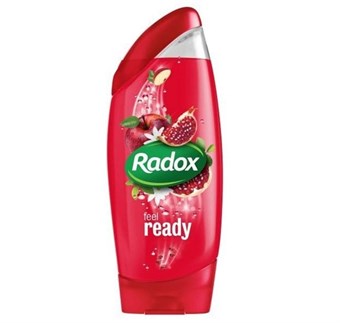 Radox Men 2-in-1 Shower Gel & Shampoo Feel Ready - Pomegranate & Red Apple - 250ml