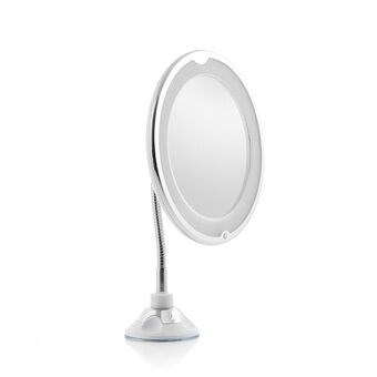 LED magnifying mirror with Flexible Arm and Suction Pad Mizoom InnovaGoods