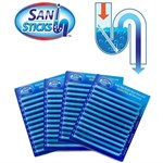 Sani Stick drain cleaner - 12 pcs. - end with stopped drains